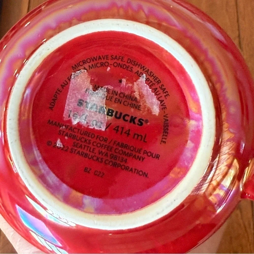 Starbucks Vibrant Red Mug